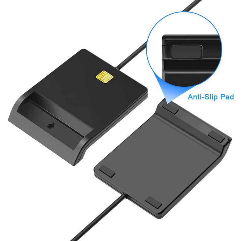 Leitor de Cartão Inteligente USB para Cartões com Chip