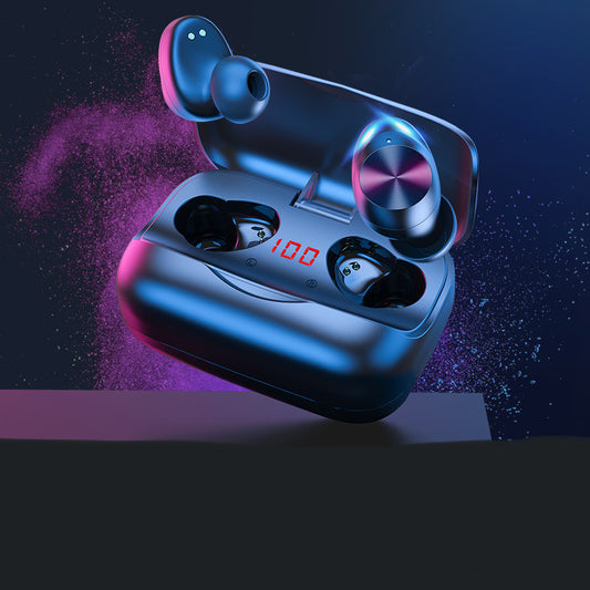 Auriculares TWS-X11 Bluetooth 5.0 Sem Fios – Som Estéreo com Caixa de Carregamento