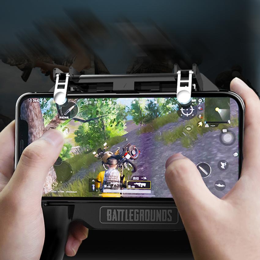 Comando Gaming 5-em-1 para Telemóvel com Ventoinha e PowerBank – Controlo para Jogos Mobile