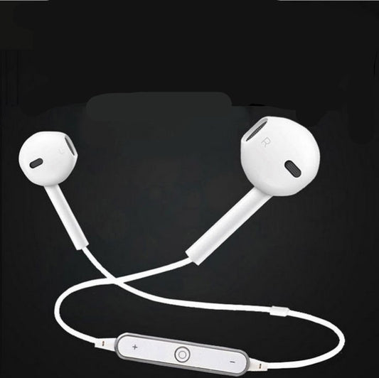 Auriculares S6 Bluetooth Sem Fios – Fones In-Ear Desportivos com Som Estéreo ‍♂️