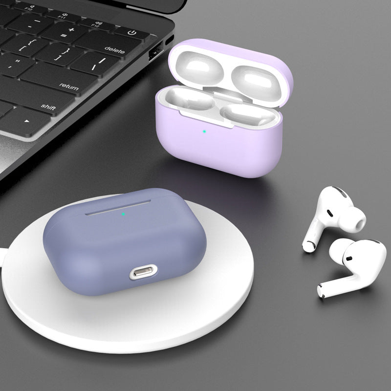 Capa de Silicone Compatível com AirPods Pro – Proteção Antichoque para Caixa ️