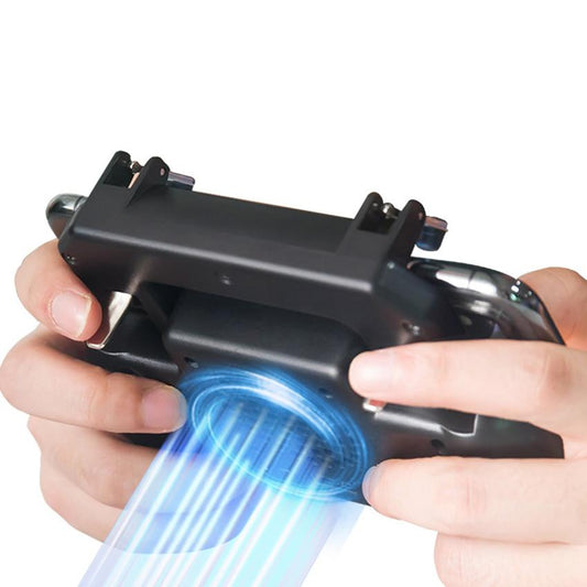 Comando Gaming 5-em-1 para Telemóvel com Ventoinha e PowerBank – Controlo para Jogos Mobile
