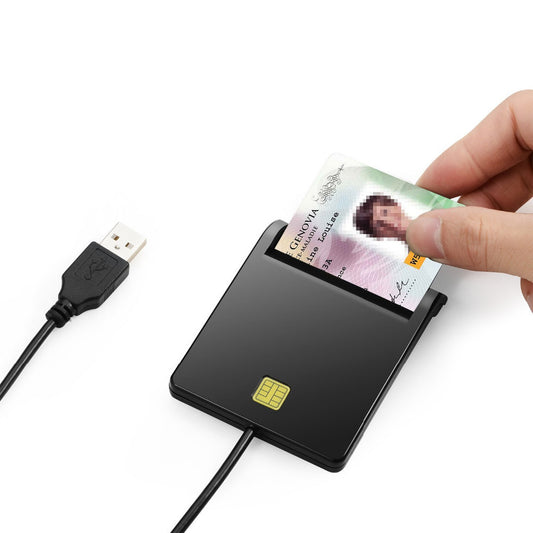 Leitor de Cartão Inteligente USB para Cartões com Chip