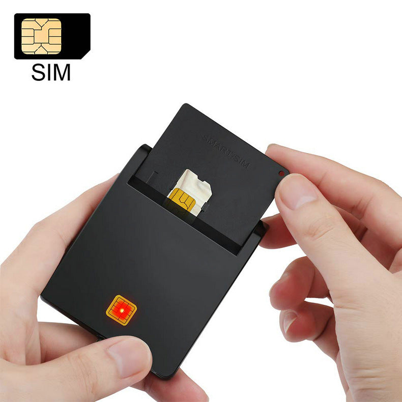 Leitor de Cartão Inteligente USB para Cartões com Chip