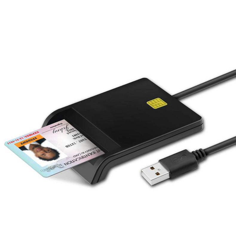 Leitor de Cartão Inteligente USB para Cartões com Chip