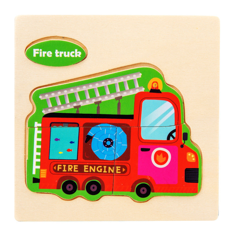 Puzzle 3D Infantil – Brinquedo Educativo Divertido