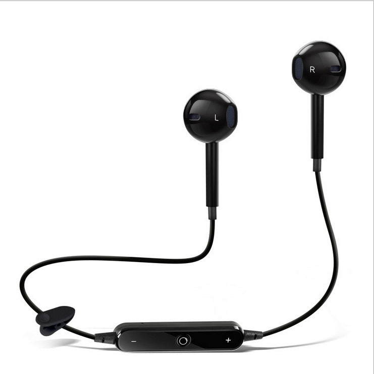 Auriculares S6 Bluetooth Sem Fios – Fones In-Ear Desportivos com Som Estéreo ‍♂️
