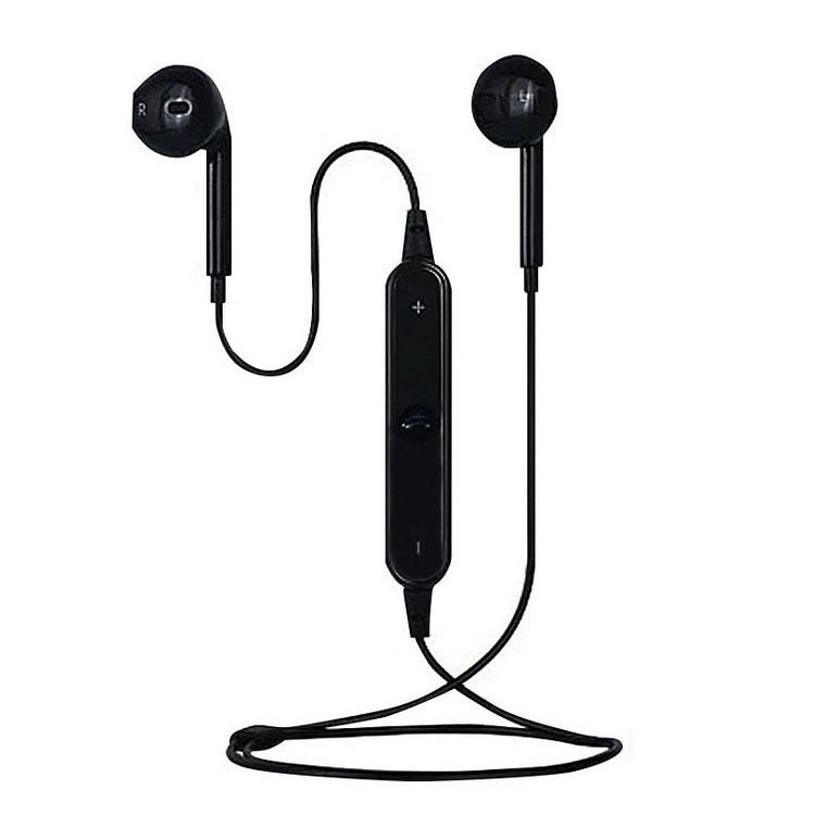 Auriculares S6 Bluetooth Sem Fios – Fones In-Ear Desportivos com Som Estéreo ‍♂️