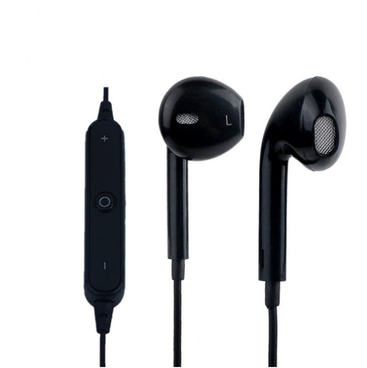 Auriculares S6 Bluetooth Sem Fios – Fones In-Ear Desportivos com Som Estéreo ‍♂️