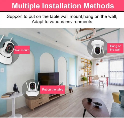 Câmara de Segurança WiFi para Casa – Vigilância Inteligente com Acesso pelo Telemóvel