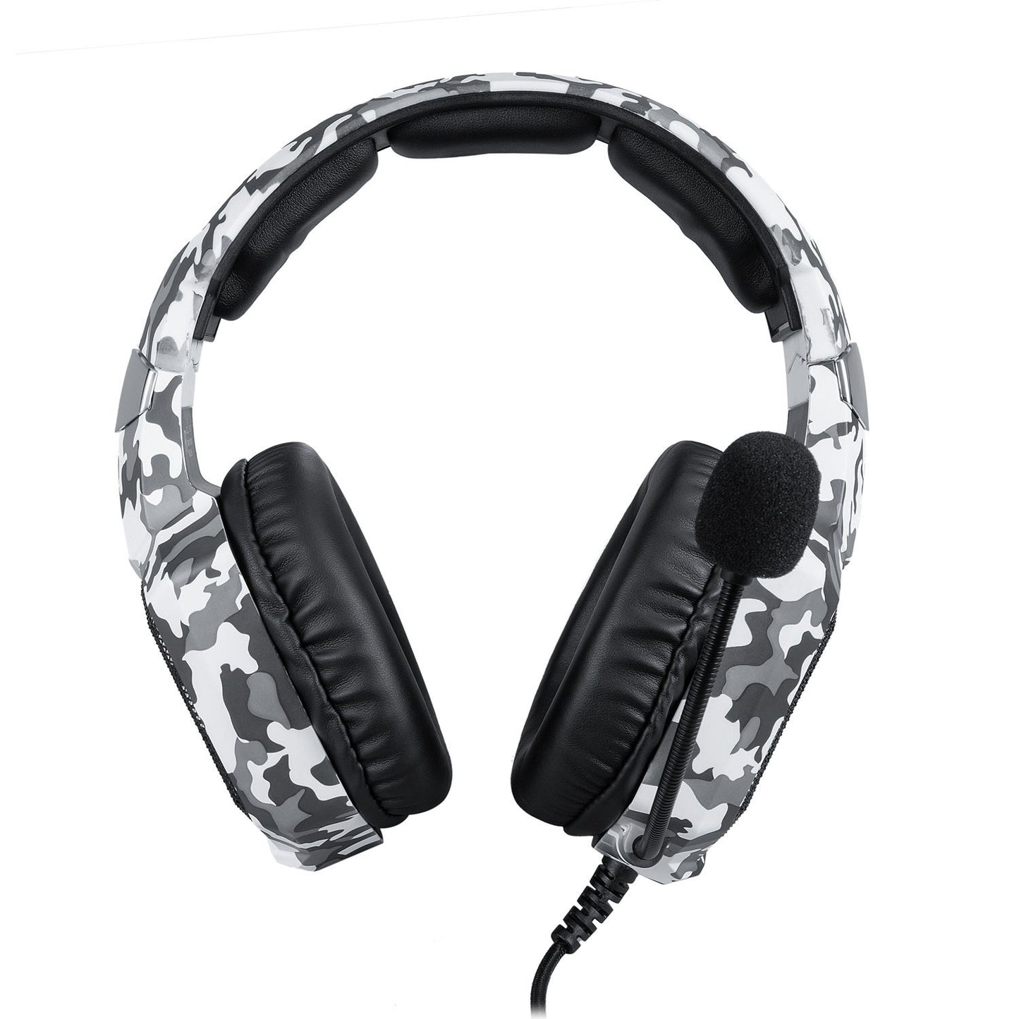 Headphones Gaming K8 Camuflados – Auscultadores com Som Estéreo para Jogos
