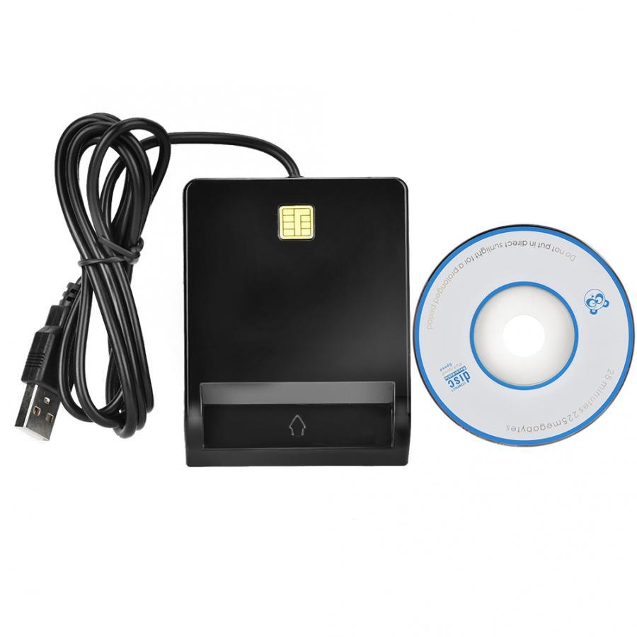 Leitor de Cartão Inteligente USB para Cartões com Chip