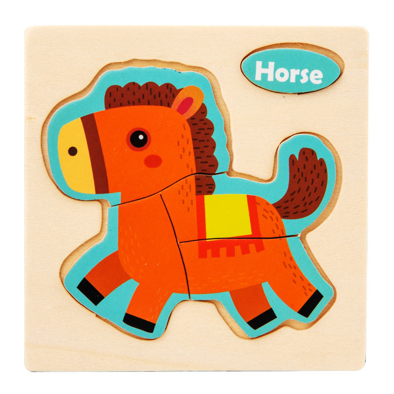 Puzzle 3D Infantil – Brinquedo Educativo Divertido