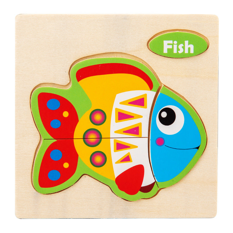Puzzle 3D Infantil – Brinquedo Educativo Divertido
