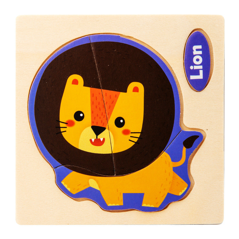 Puzzle 3D Infantil – Brinquedo Educativo Divertido