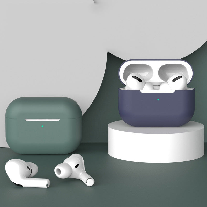 Capa de Silicone Compatível com AirPods Pro – Proteção Antichoque para Caixa ️