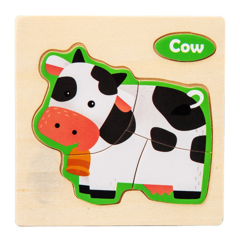Puzzle 3D Infantil – Brinquedo Educativo Divertido