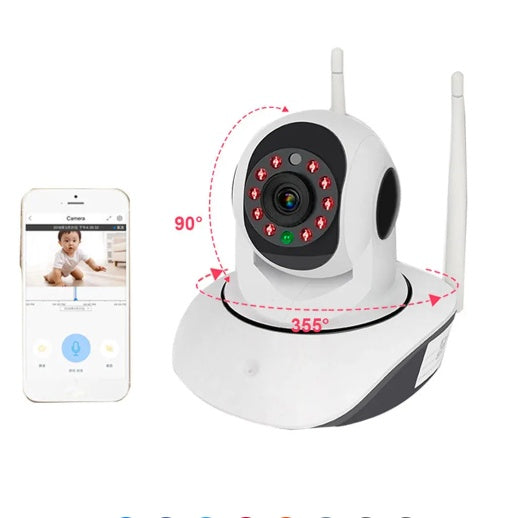 Câmara de Segurança WiFi para Casa – Vigilância Inteligente com Acesso pelo Telemóvel