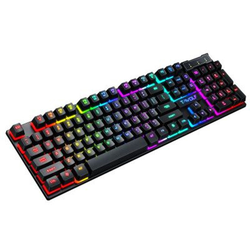 Teclado Gaming RGB com Iluminação LED c/ Rato