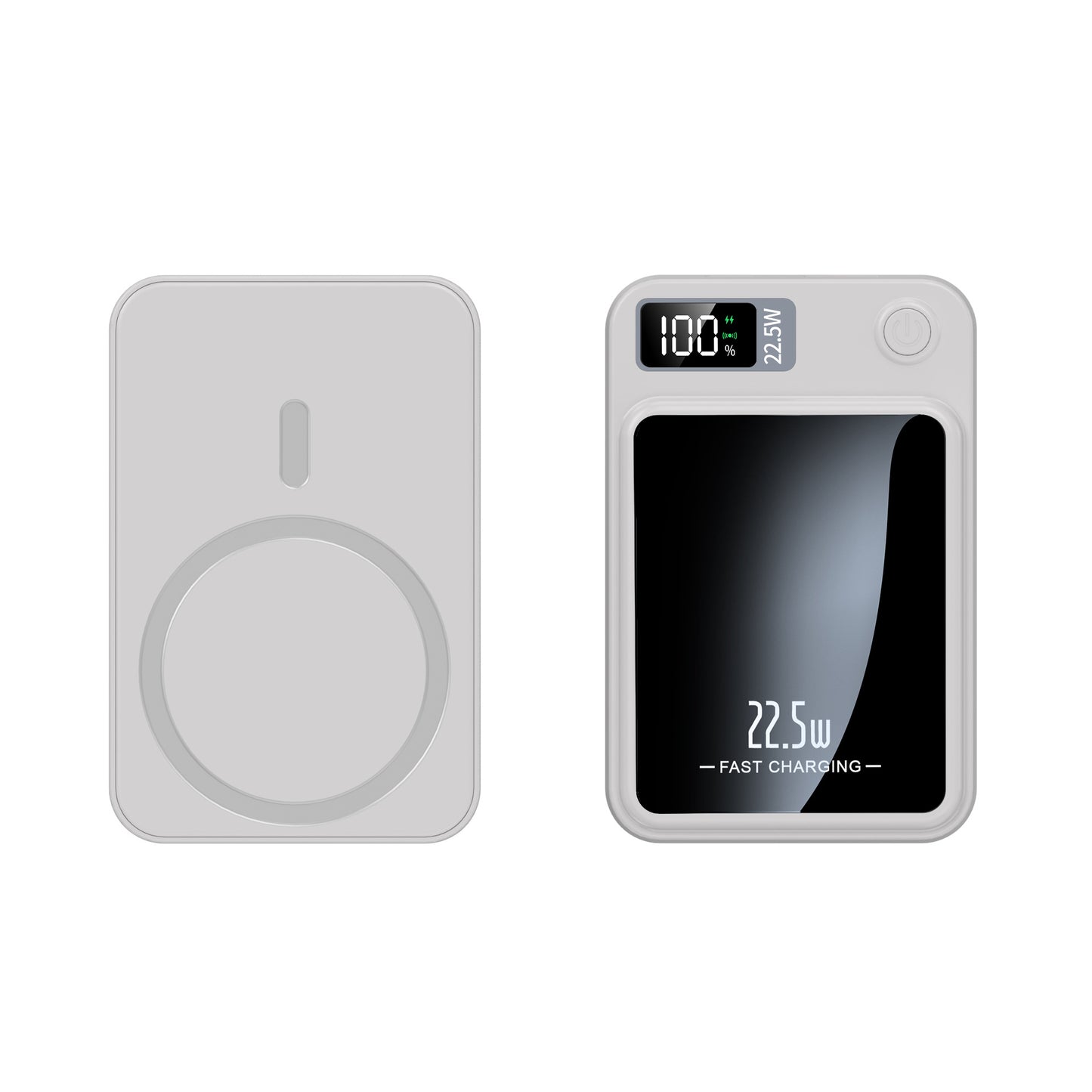 Power Bank Magnético Sem Fios – Bateria Portátil para Carregamento Rápido