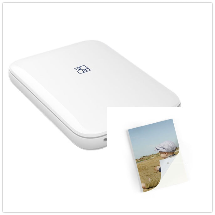 Mini Impressora Fotográfica Portátil Sem Fios – Impressão a Cores por Bluetooth ou USB ️
