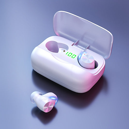 Auriculares TWS-X11 Bluetooth 5.0 Sem Fios – Som Estéreo com Caixa de Carregamento