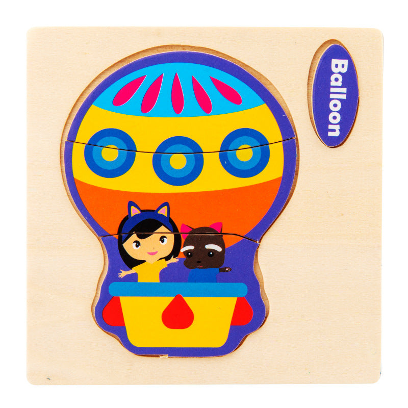 Puzzle 3D Infantil – Brinquedo Educativo Divertido