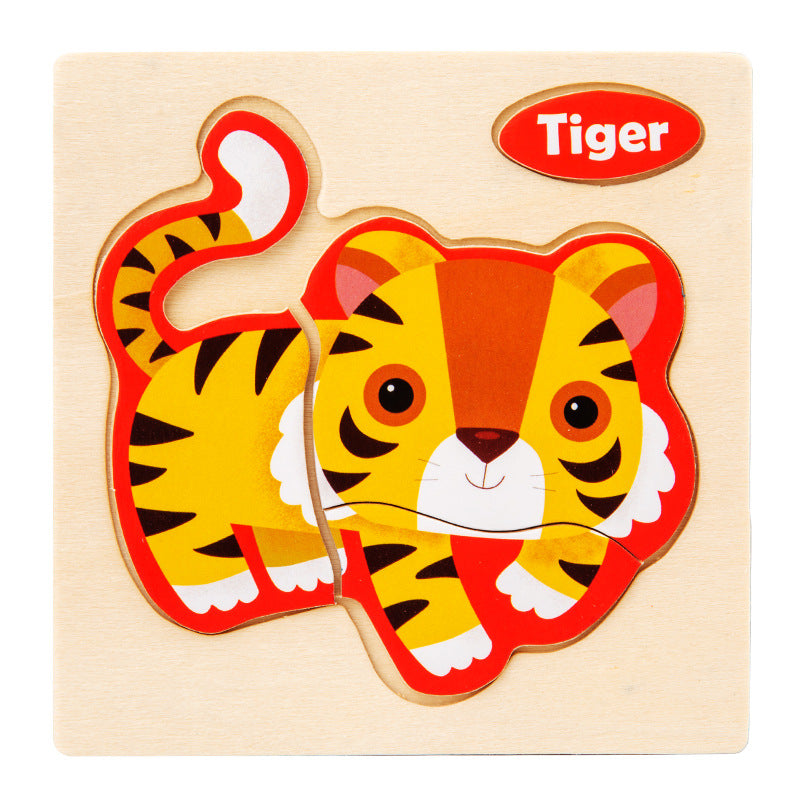 Puzzle 3D Infantil – Brinquedo Educativo Divertido