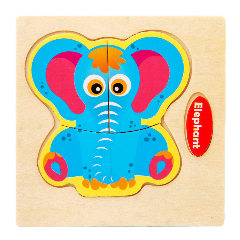 Puzzle 3D Infantil – Brinquedo Educativo Divertido