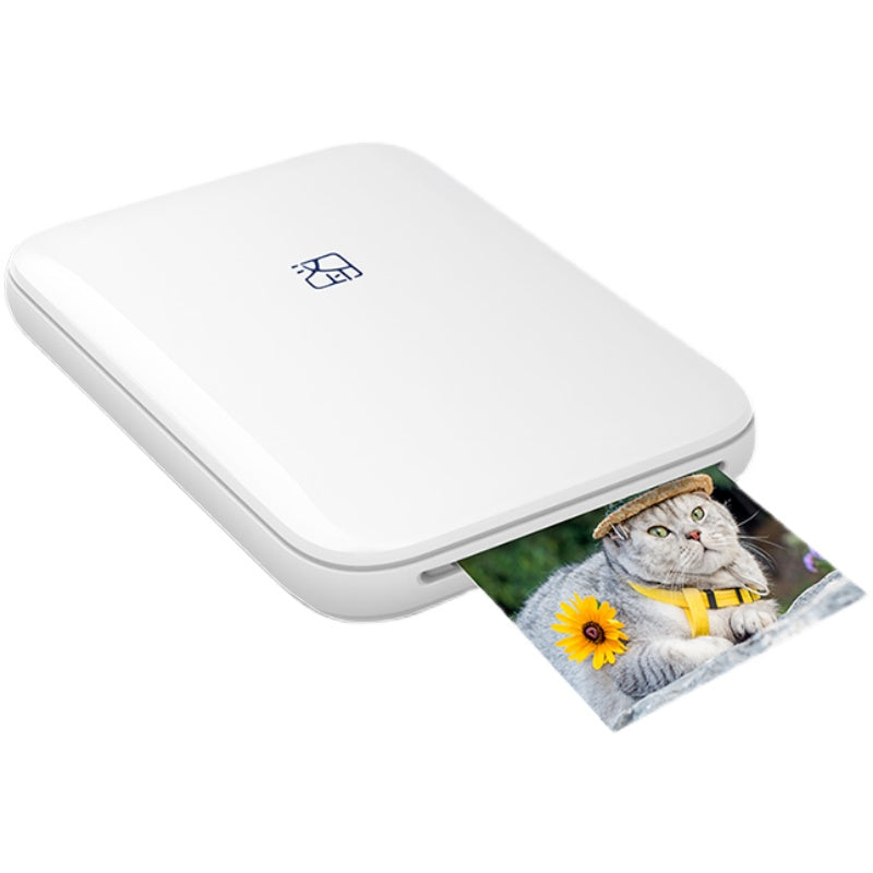 Mini Impressora Fotográfica Portátil Sem Fios – Impressão a Cores por Bluetooth ou USB ️
