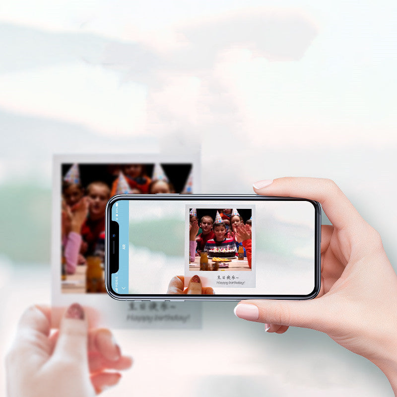 Mini Impressora Fotográfica Portátil Sem Fios – Impressão a Cores por Bluetooth ou USB ️