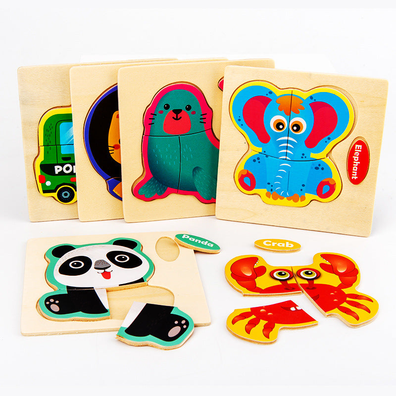 Puzzle 3D Infantil – Brinquedo Educativo Divertido