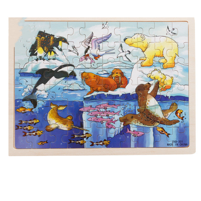 Puzzle Infantil em Madeira 60 Peças – Educativo e Divertido