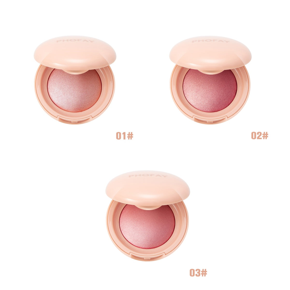 Blush Iluminador PHOFAY – Efeito Luminoso Natural