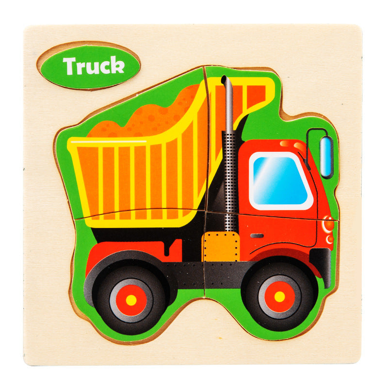 Puzzle 3D Infantil – Brinquedo Educativo Divertido