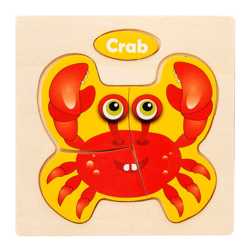 Puzzle 3D Infantil – Brinquedo Educativo Divertido