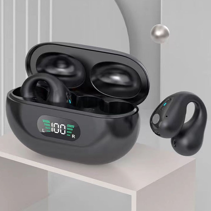 Auriculares Wireless Bluetooth 5.3 com Controlo Touch