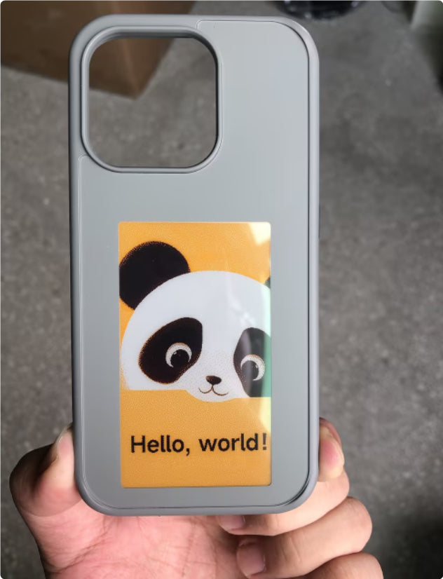 Capa de Telemóvel com Ecrã Inteligente Personalizável