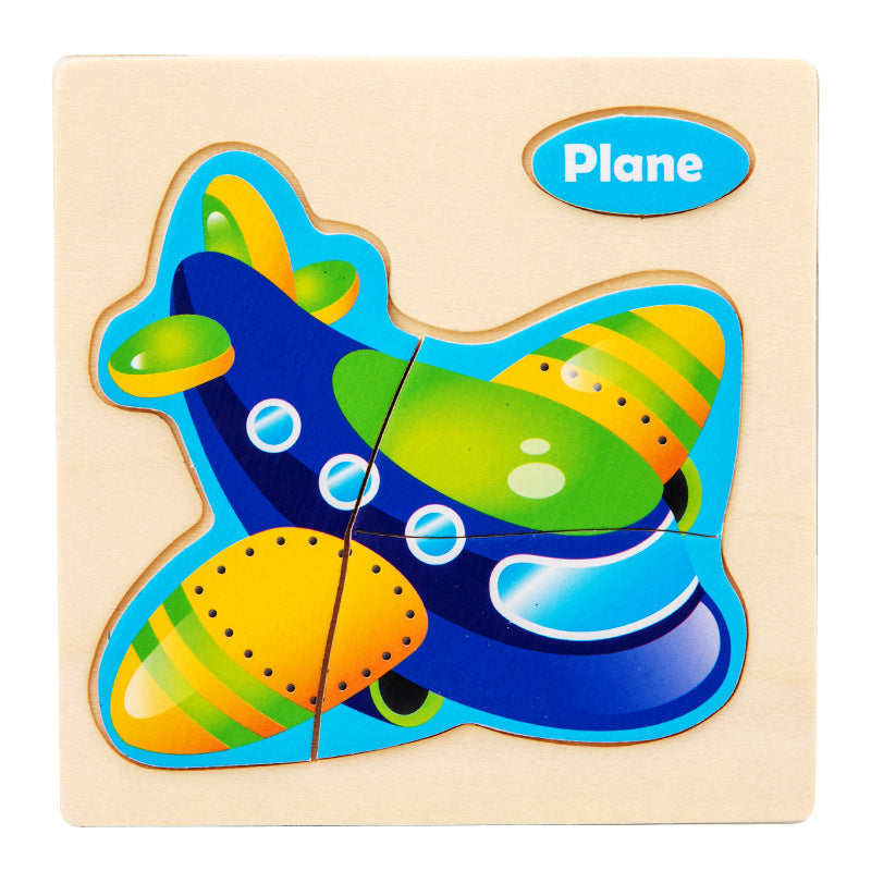 Puzzle 3D Infantil – Brinquedo Educativo Divertido