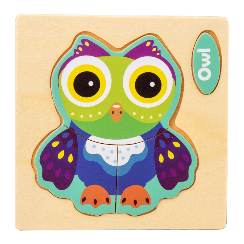 Puzzle 3D Infantil – Brinquedo Educativo Divertido
